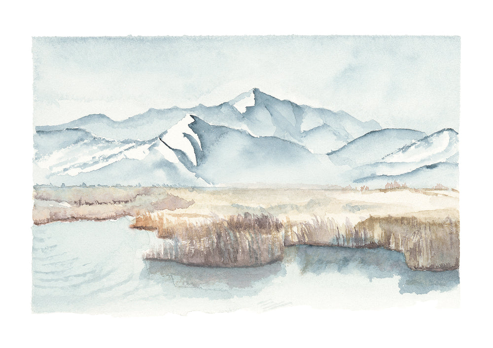 
                  
                    Misty Mountains - Fine Art Print
                  
                