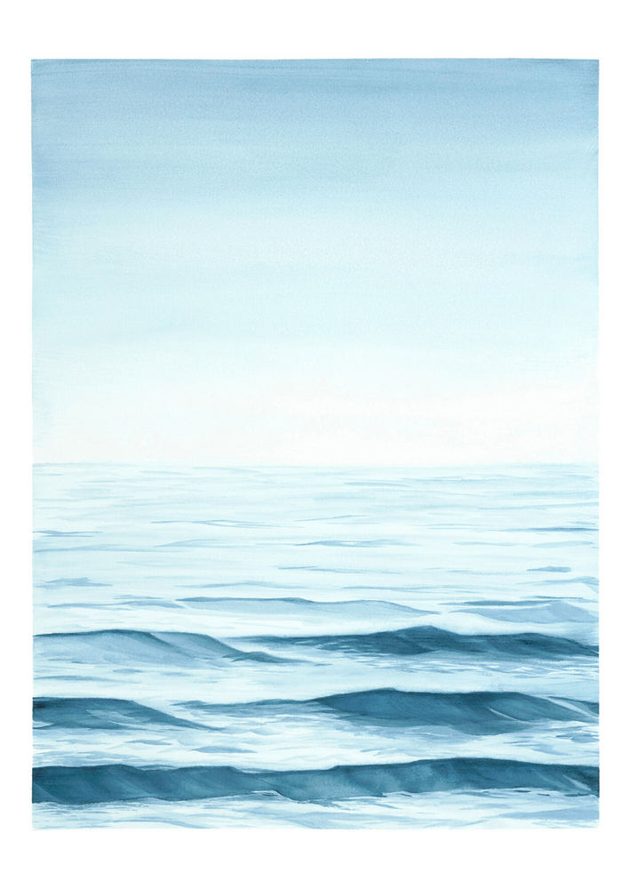 
                  
                    Seascape in Paynes Gray - Fine Art Print
                  
                