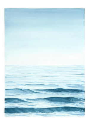 
                  
                    Seascape in Paynes Gray - Fine Art Print
                  
                